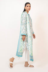 UAE-3PC Lawn Printed Suit