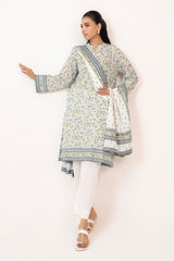UAE- 3PC Lawn Printed Suit