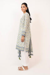UAE- 3PC Lawn Printed Suit