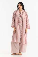 UAE- 3PC Lawn Printed Suit