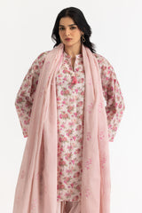 UAE- 3PC Lawn Printed Suit