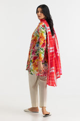 UAE-3PC Lawn Printed Suit