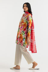 UAE-3PC Lawn Printed Suit