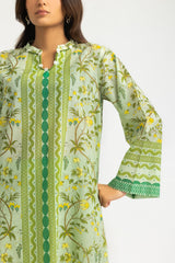 UAE-3PC Lawn Printed Suit