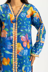 UAE- 3PC Lawn Printed Suit