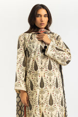 UAE-3PC Lawn Printed Suit