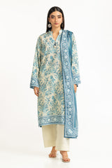 UAE- 3PC Lawn Printed Suit