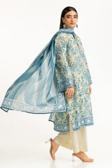 UAE- 3PC Lawn Printed Suit