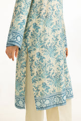 UAE- 3PC Lawn Printed Suit