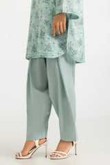 UAE- 3PC Lawn Printed Suit With Embroidered Dupatta