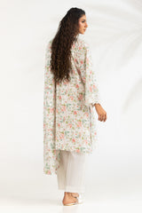 UAE-3PC Lawn Printed Suit With Embroidered IUSTKSD-2042