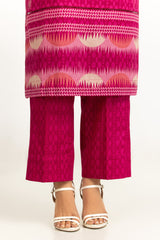 UAE-3PC Lawn Printed Suit With Embroidered IUSTKSD-2073