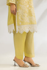 UAE-3PC Lawn Printed Suit With Embroidered IUSTKSD-2123