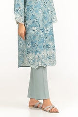 UAE-3PC Lawn Printed Suit With Embroidered IUSTKSD-2309