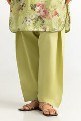 UAE- 3PC Lawn Printed Suit With Embroidered