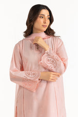 UAE-3PC Lawn Schiffli Embroidered Suit