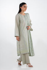 UAE-3PC Lawn Silver And Lacquer Printed Suit IUSTKSD-2060