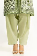UAE- 3PC Lurex Jacquard Printed Suit