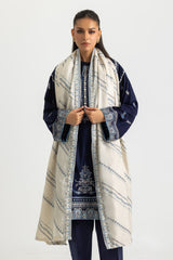UAE-3PC Pashmina Embroidered Suit