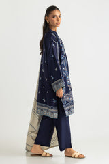 UAE-3PC Pashmina Embroidered Suit