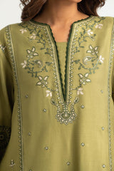 UAE-3PC Pashmina Embroidered Suit