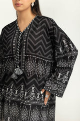UAE-3PC Printed Lawn Suit IUSTKSD-1309