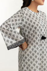 UAE-3PC Printed Lawn Suit IUSTKSD-1317