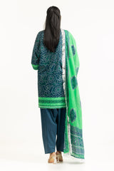 UAE-3PC Printed Lawn Suit IUSTKSD-1412