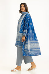 UAE-3PC Printed Lawn Suit IUSTKSD-2003