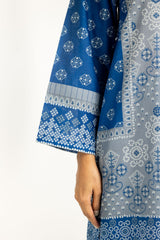 UAE-3PC Printed Lawn Suit IUSTKSD-2003