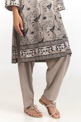 UAE-3PC Printed Lawn Suit IUSTKSD-2030