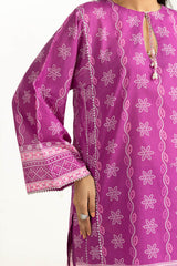 UAE-3PC Printed Lawn Suit IUSTKSD-2033