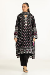 UAE-3PC Printed Lawn Suit IUSTKSD-2055