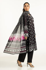 UAE-3PC Printed Lawn Suit IUSTKSD-2055