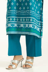 UAE-3PC Printed Lawn Suit IUSTKSD-2065
