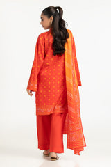 UAE-3PC Printed Lawn Suit IUSTKSD-2076