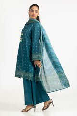 UAE-3PC Printed Lawn Suit IUSTKSD-2092