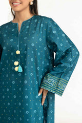UAE-3PC Printed Lawn Suit IUSTKSD-2092