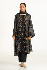 UAE-3PC Printed Lawn Suit IUSTKSD-2142