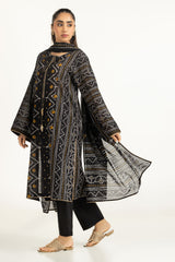 UAE-3PC Printed Lawn Suit IUSTKSD-2142