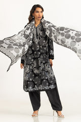 UAE-3PC Printed Lawn Suit IUSTKSD-2161