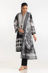 UAE-3PC Printed Lawn Suit IUSTKSD-2184