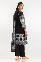 UAE-3PC Printed Lawn Suit IUSTKSD-2184