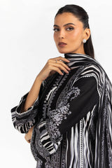 UAE-3PC Printed Lawn Suit IUSTKSD-2185