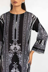 UAE-3PC Printed Lawn Suit IUSTKSD-2185