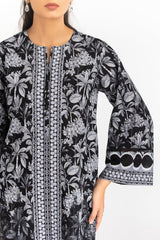 UAE-3PC Printed Lawn Suit IUSTKSD-2205