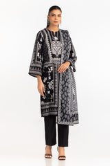 UAE-3PC Printed Lawn Suit IUSTKSD-2206