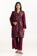 UAE-3PC Swiss Voile Embroidered Suit