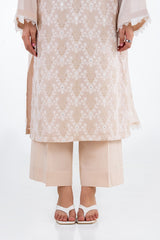 UAE-3PC Swiss Voile Embroidered Suit IUSTKSD-2320