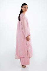 UAE-3PC Swiss Voile Embroidered Suit IUSTKSD-2322